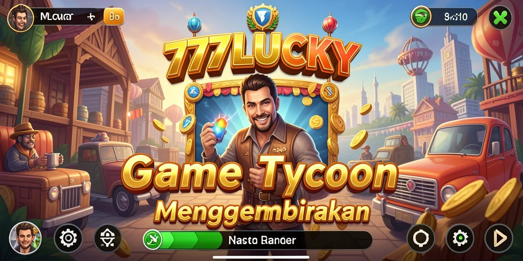 Tampilan menarik gameplay Tycoon 777LUCKY
