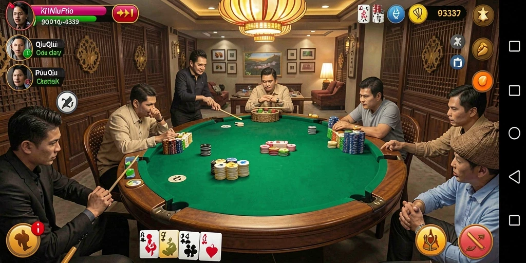 Screenshot gameplay QiuQiu yang menarik dan seru.