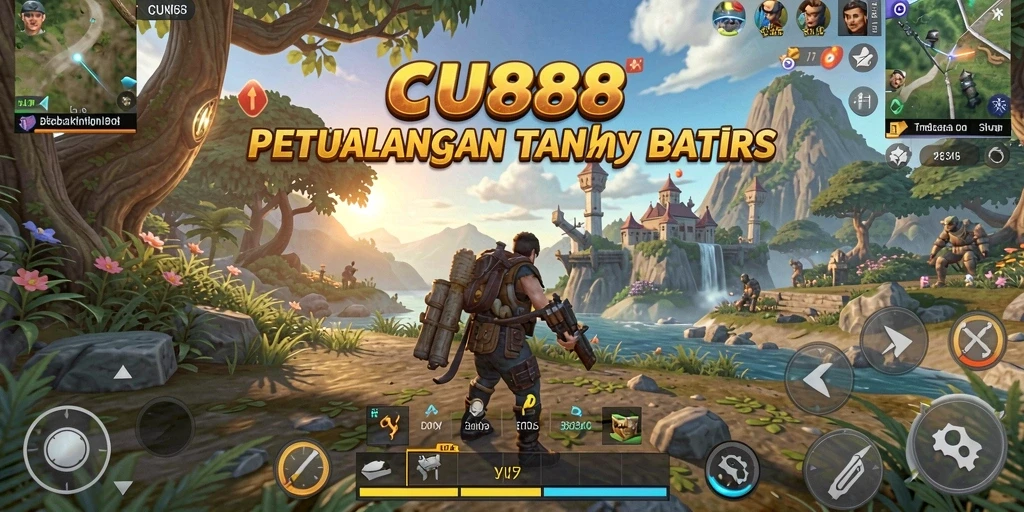 Tampilan gameplay menakjubkan di dunia terbuka CU888.