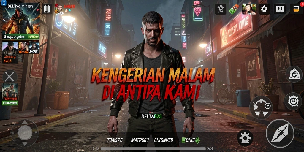 Gamer tengah menjelajahi lokasi menyeramkan di DELTA575.