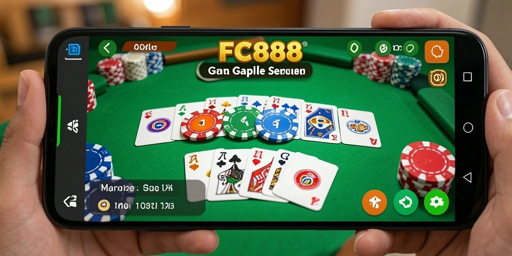 Gameplay seru dan menantang dalam FC888 Gaple.
