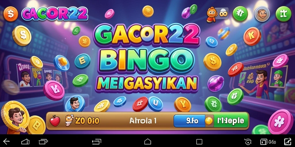 Tampilan permainan bingo interaktif di GACOR22 dengan grafis yang menarik.
