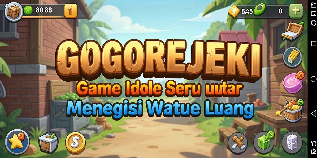 Gameplay GOGOREJEKI yang seru dan adiktif.