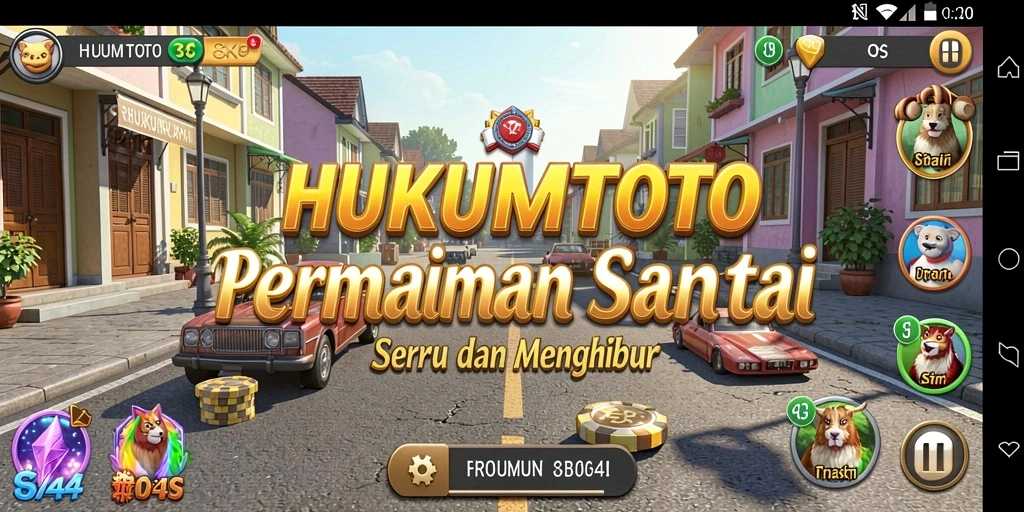 Tampilan menarik dari gameplay HUKUMTOTO yang seru.