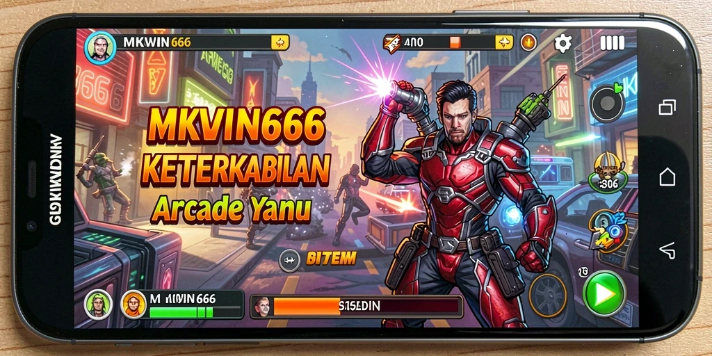 Tampilan seru gameplay MKWIN666 dalam aksi arcade.
