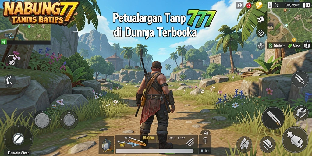 Tampilan mendebarkan dari gameplay Open World di NABUNG77.