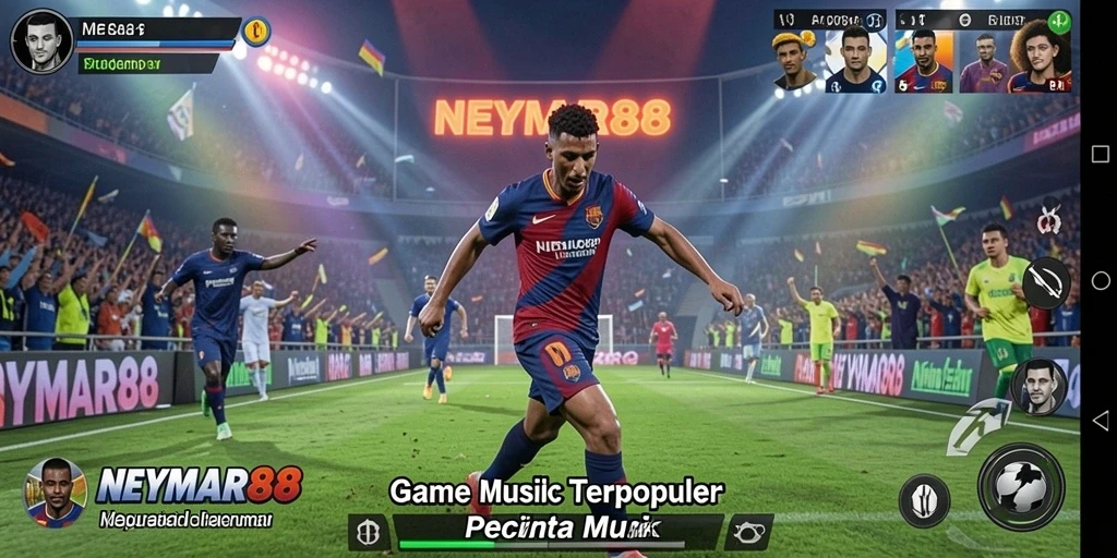 Tampilan gameplay <strong>NEYMAR88</strong> yang penuh warna dan interaktif.