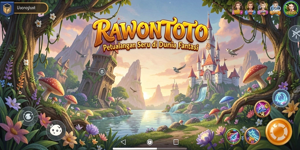 Tangkapan layar menampilkan gameplay menarik dari RAWONTOTO.