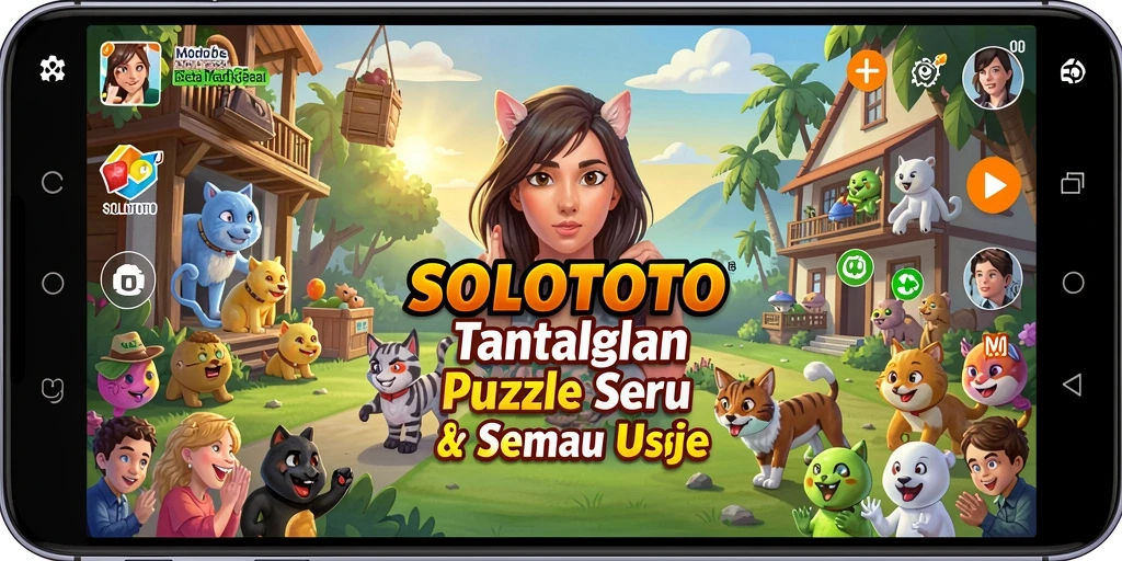 Tampilan gameplay menantang dari SOLOTOTO yang membuat ketagihan.