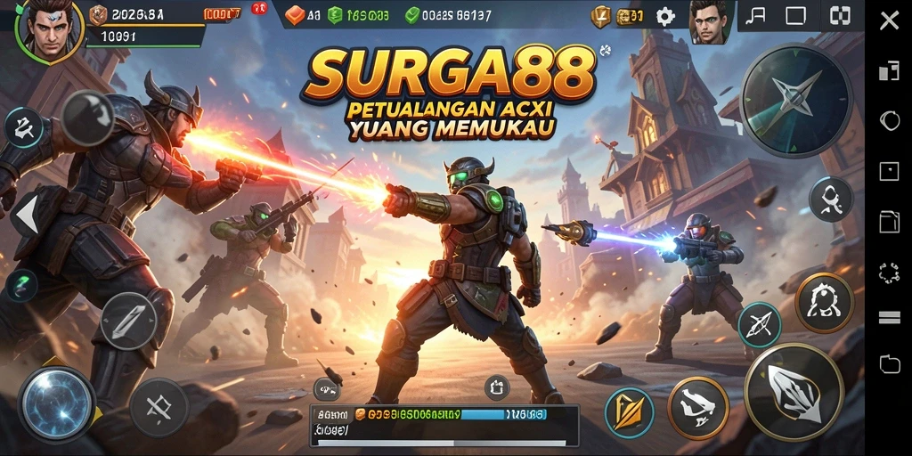 Gameplay SURGA88 yang intens dan mendebarkan.