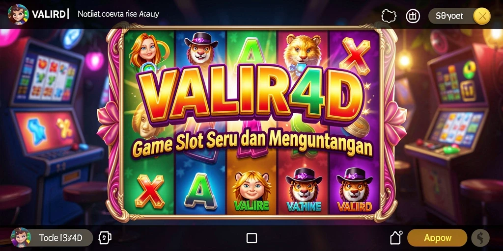 Tampilan gameplay VALIR4D yang menakjubkan dan menghibur.